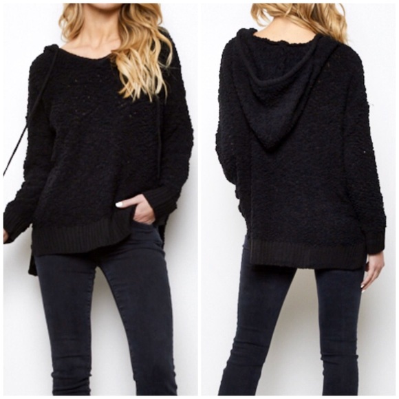 Young Fabulous & Broke Sweaters - Young Fabulous & Broke Oversized Popcorn Hoodie ML